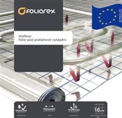 STROTEX  HOT FLOOR - Fólie pod podlahové vytápění s rastrem